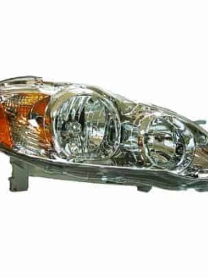 TO2503160C Passenger Side Headlight Assembly