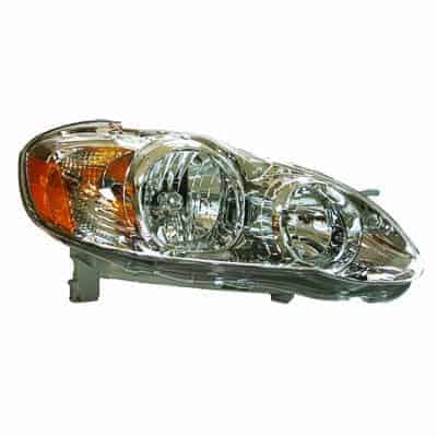 TO2503160C Passenger Side Headlight Assembly