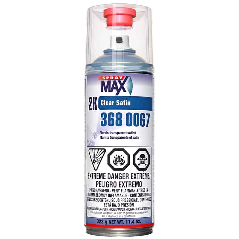 SprayMax Clear Satin 2K Areosol 3680067