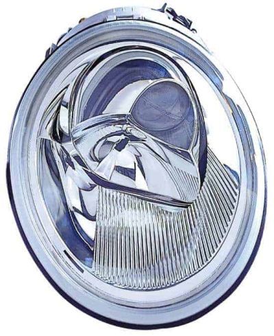 VW2503106C Passenger Side Headlight Assembly
