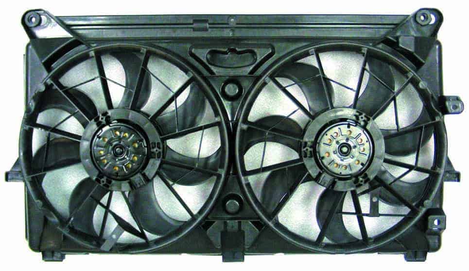 GM3115211 Cooling System Fan Dual Radiator Assembly