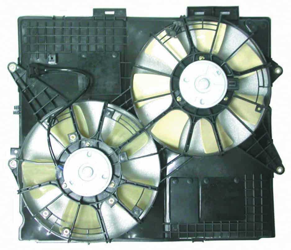 GM3120105 Cooling System Fan Dual Radiator & Condenser Assembly