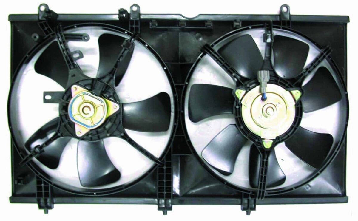 MI3115119 Cooling System Fan Dual Radiator Assembly