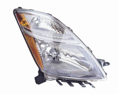 TO2519110C Passenger Side Headlight Lens and Housing