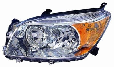 TO2518106C Driver Side Headlight Lens and Housing