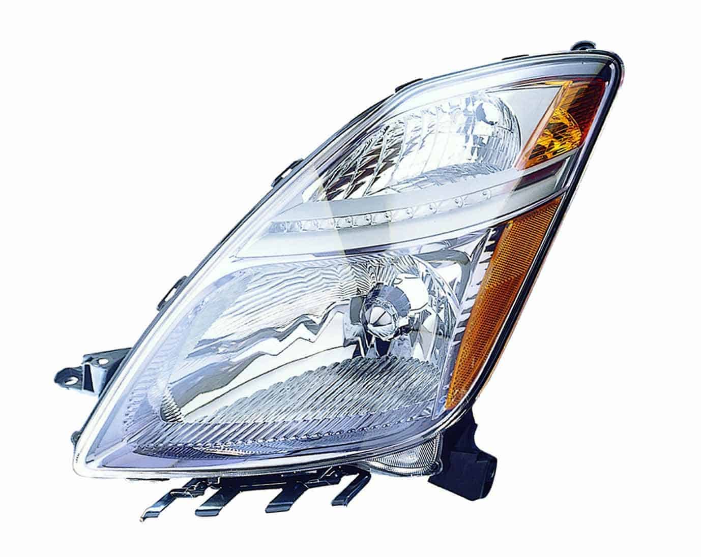TO2518110C Driver Side Headlight Lens and Housing