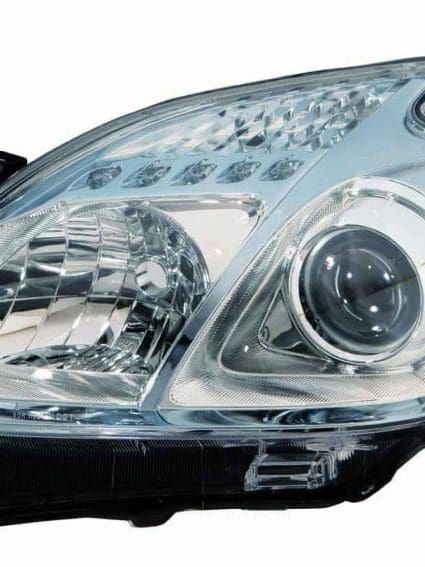 TO2518122C Driver Side Headlight Lens and Housing