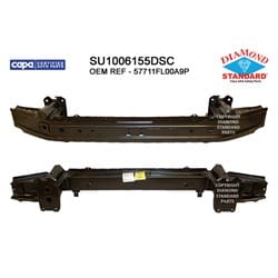 SU1006155DSC Front Bumper Impact Bar