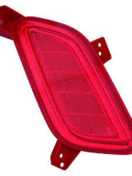 HY1184106C Rear Driver Side Bumper Reflector