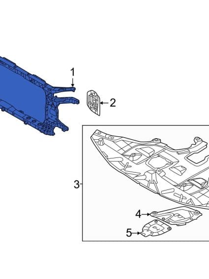 HY1225236C Radiator Support