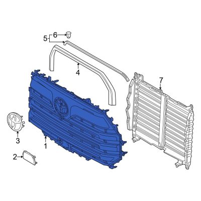 TO1200493C Front Grille