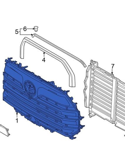 TO1200493C Front Grille