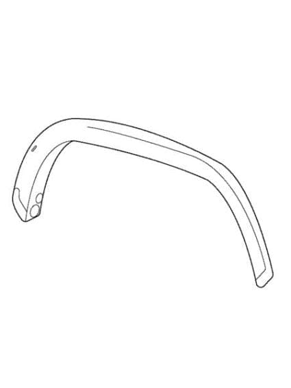 TO1791124C Body Panel Truck Box Flare Passenger Side
