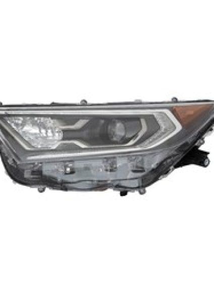 TO2502301C Driver Side Headlight Assembly