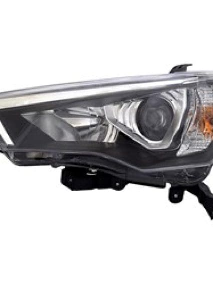 TO2502308C Driver Side Headlight Assembly