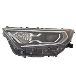 TO2518202C Driver Side Headlight Lens and Housing