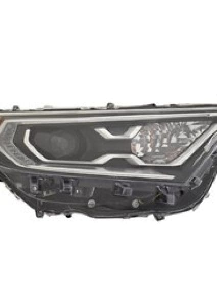 TO2519202C Front Light Headlight Lens and Housing Passenger Side