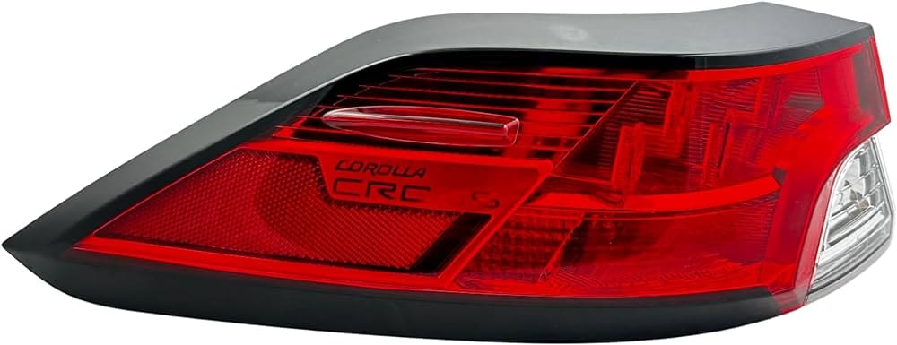 TO2804163V Driver Side Outer Tail Light Assembly