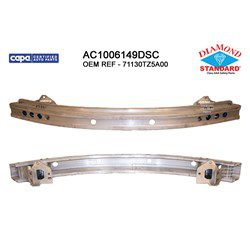 AC1006149DSC Front Bumper Impact Bar