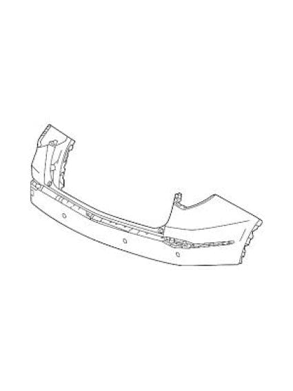 AC1100188C Rear Bumper Cover