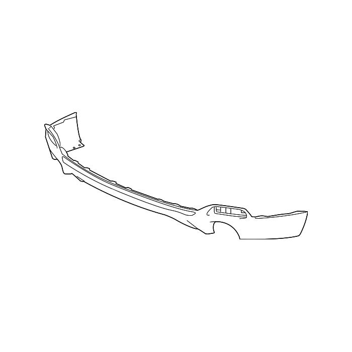 AC1115107C Rear Lower Bumper Cover