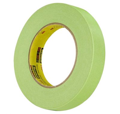 3M Scotch Performance Masking Tape 233+, 26334, 0.71 in x 180 ft (18 mm x 55 m)