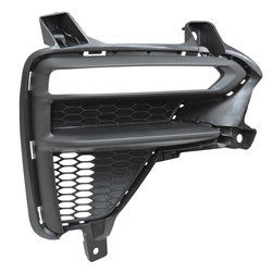 KI1039134 Front Bumper Insert Fog Light Bezel Passenger Side Kia Forte 86596M7000 2019 2020 2021 Pla