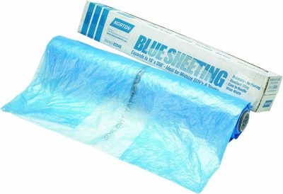 Norton 20' X 350' Blue Sheeting Hdpe Plastic Rolls