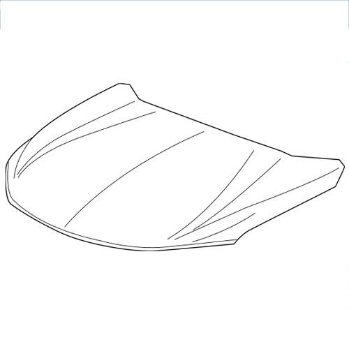 GM1230486 Hood Panel